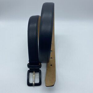 Lands' End Blue Genuine Leather Belt 42993 Men's Size 30 Made In USA